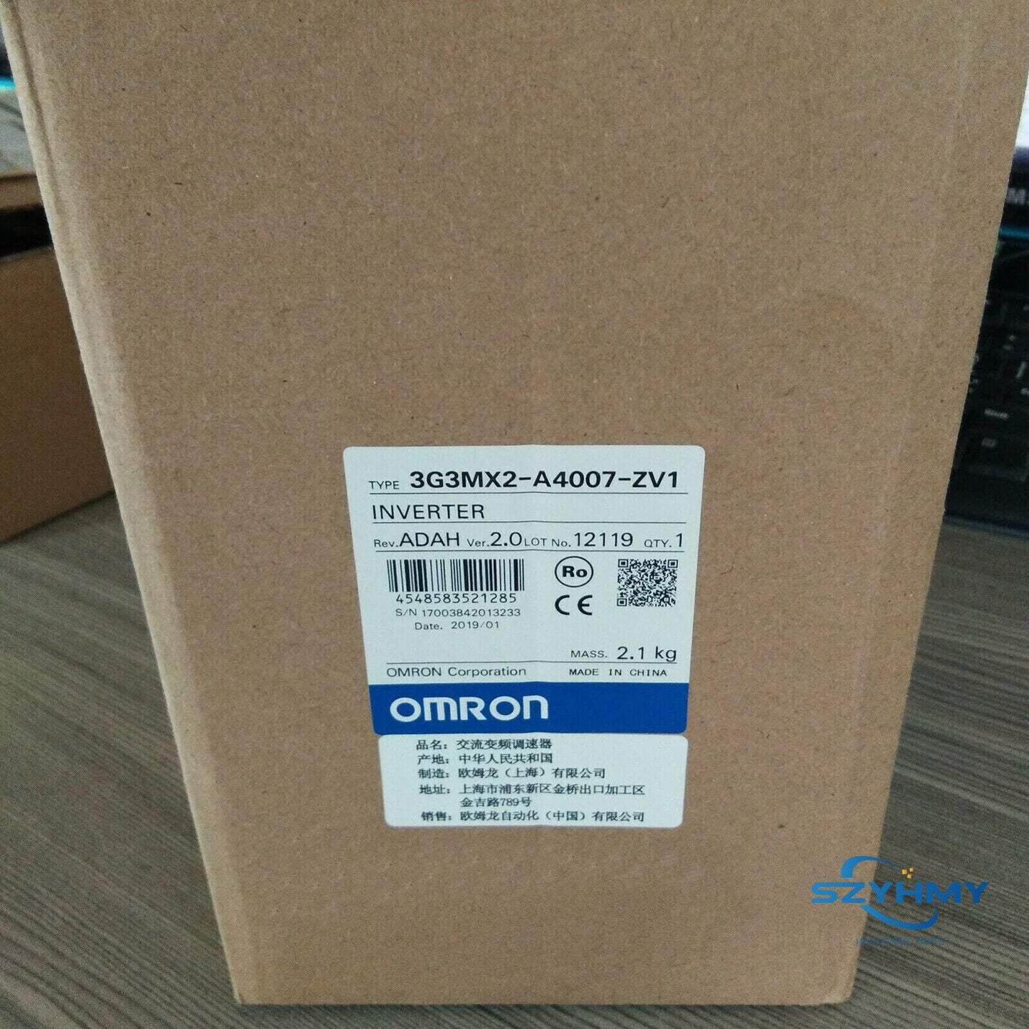 Omron 3G3MX2-A4007-ZV1 Inverter PLC New in Box - OMRON [1]