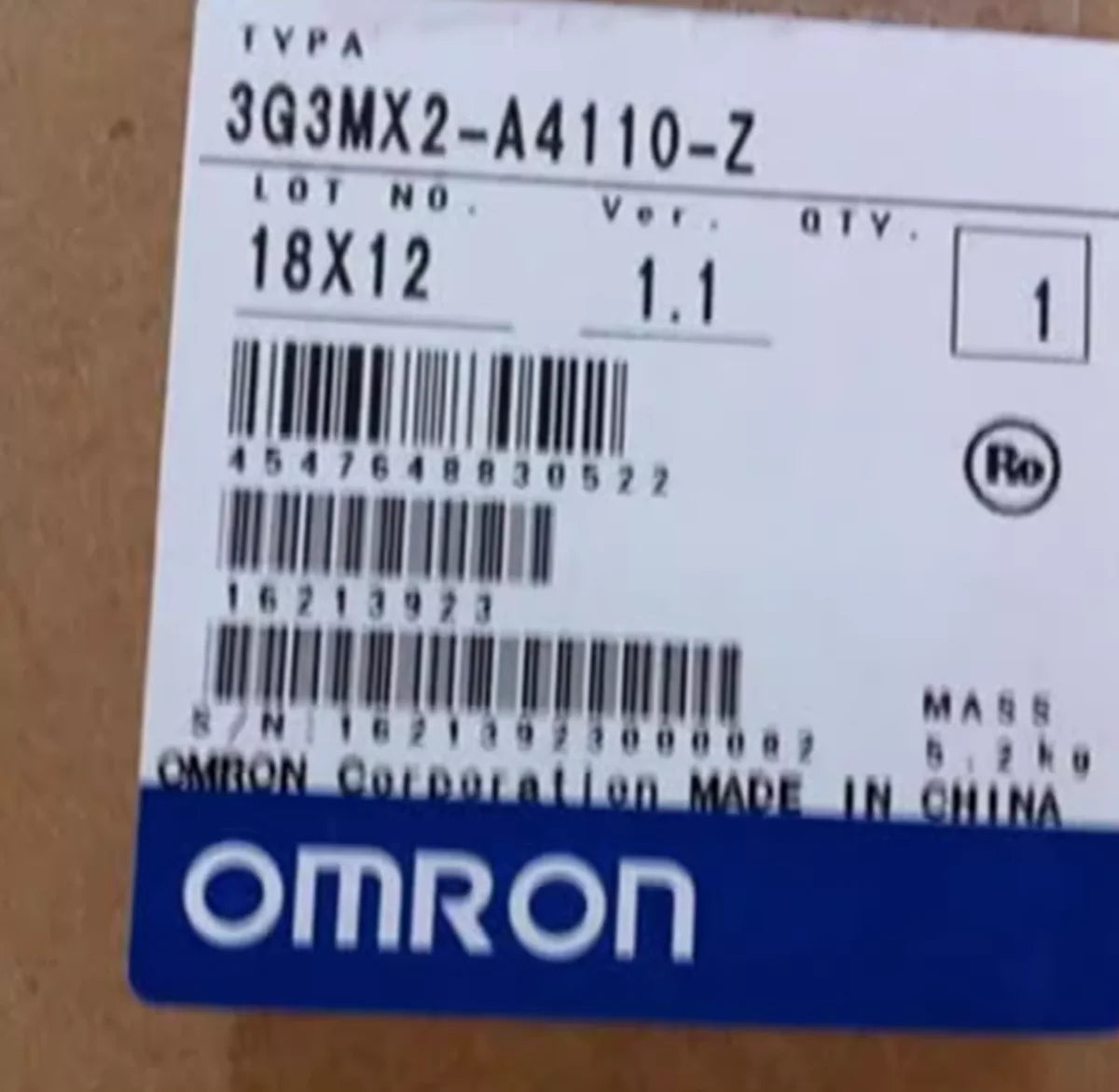 Omron 3G3MX2-A4110-Z New In Box - OMRON [1]