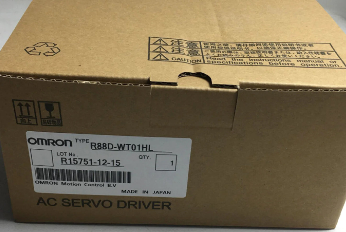 Omron AC Servo Drive R88DWT01HL - OMRON [1]