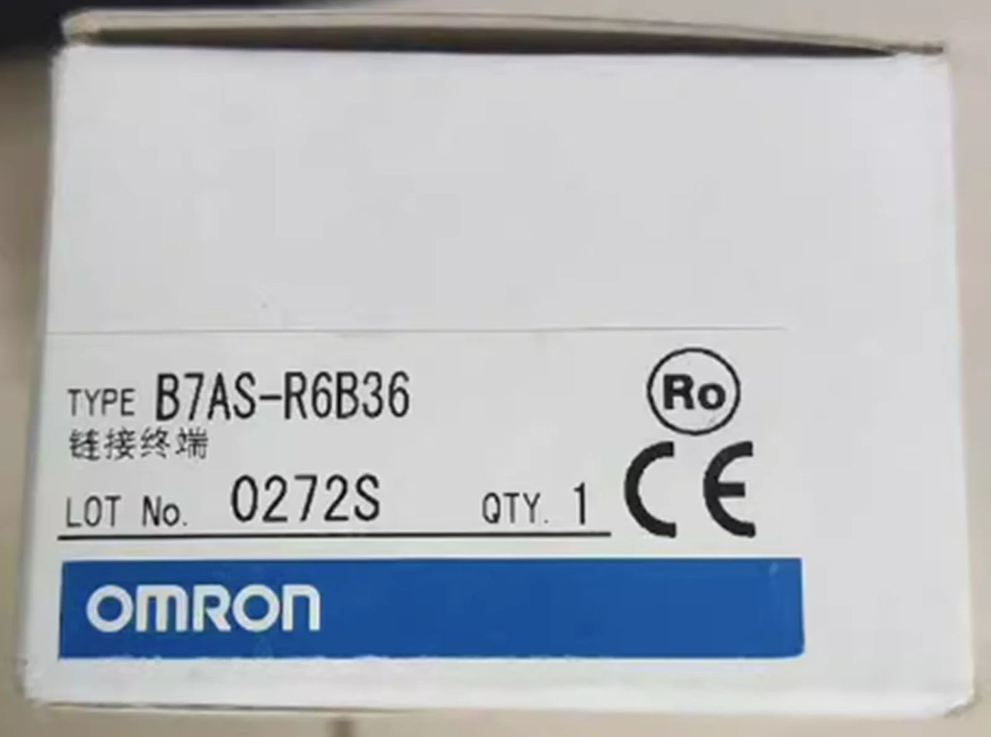 Omron B7AS-R6B36 Link Terminal - industrial control terminal unit with RS-232 communication - OMRON [1]