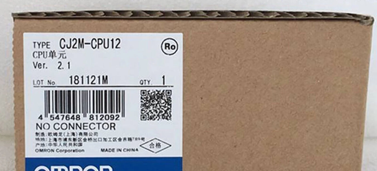 Omron CJ2MCPU12: High-Performance CPU Module for PLC Applications - OMRON [1]