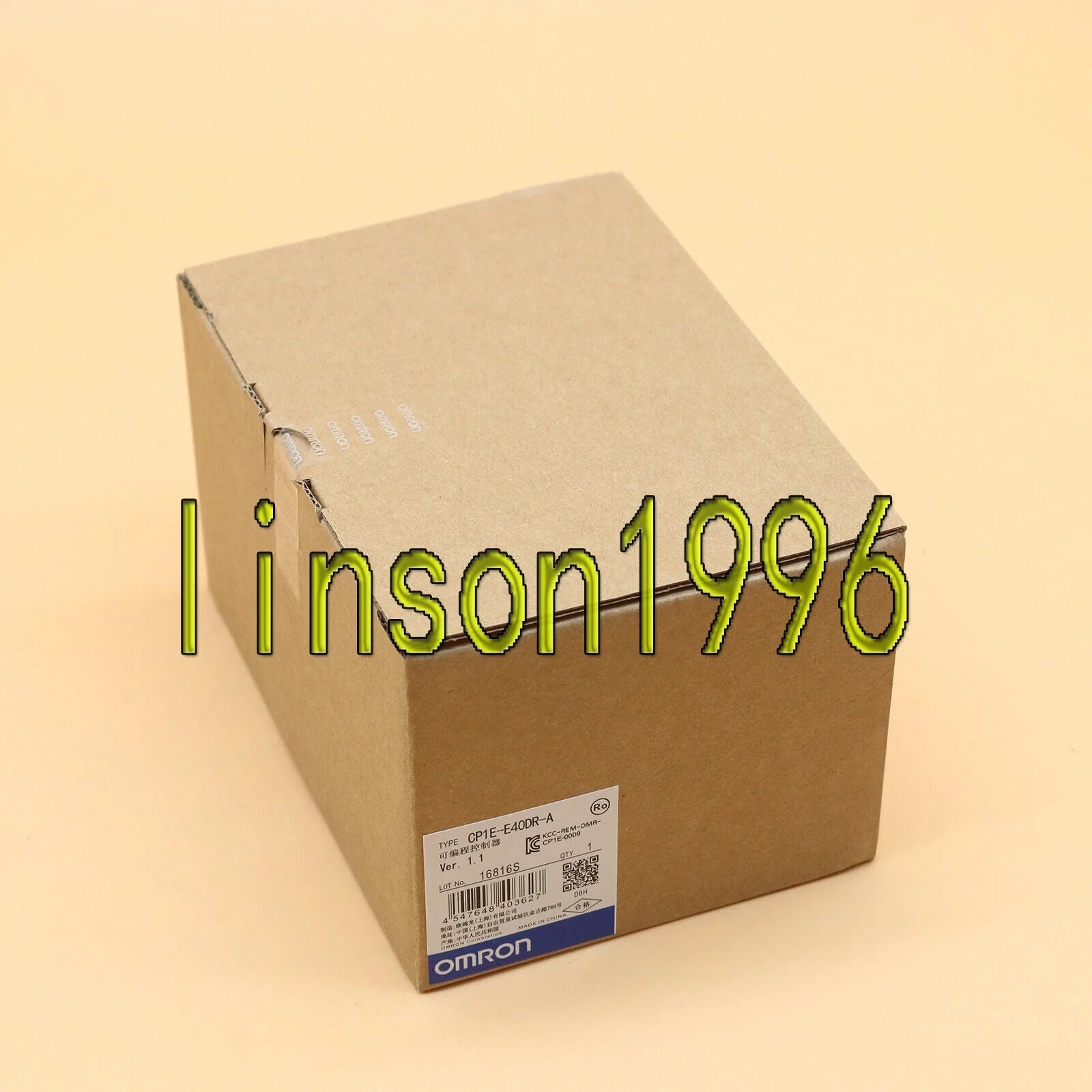 Omron CP1E-E40DR-A Programmable Controller with Fast Delivery - OMRON [1]