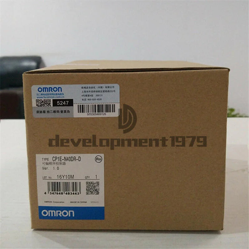 Omron CP1E-N40DR-D CPU Unit – High-Quality PLC Unit - OMRON [1]
