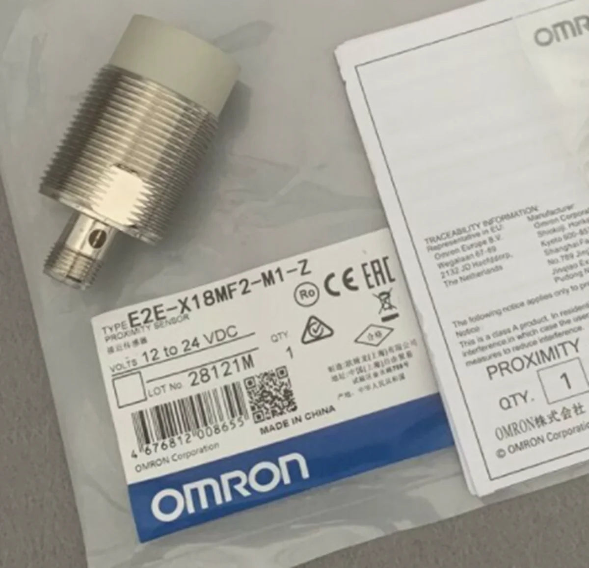 Omron E2E-X18MF2 Photoelectric Switch - OMRON [1]