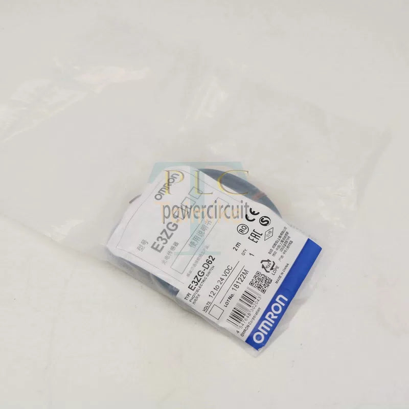 Omron E3ZG-D62 Photoelectric Sensor 2M 12-24VDC N ew 1PCS [2]