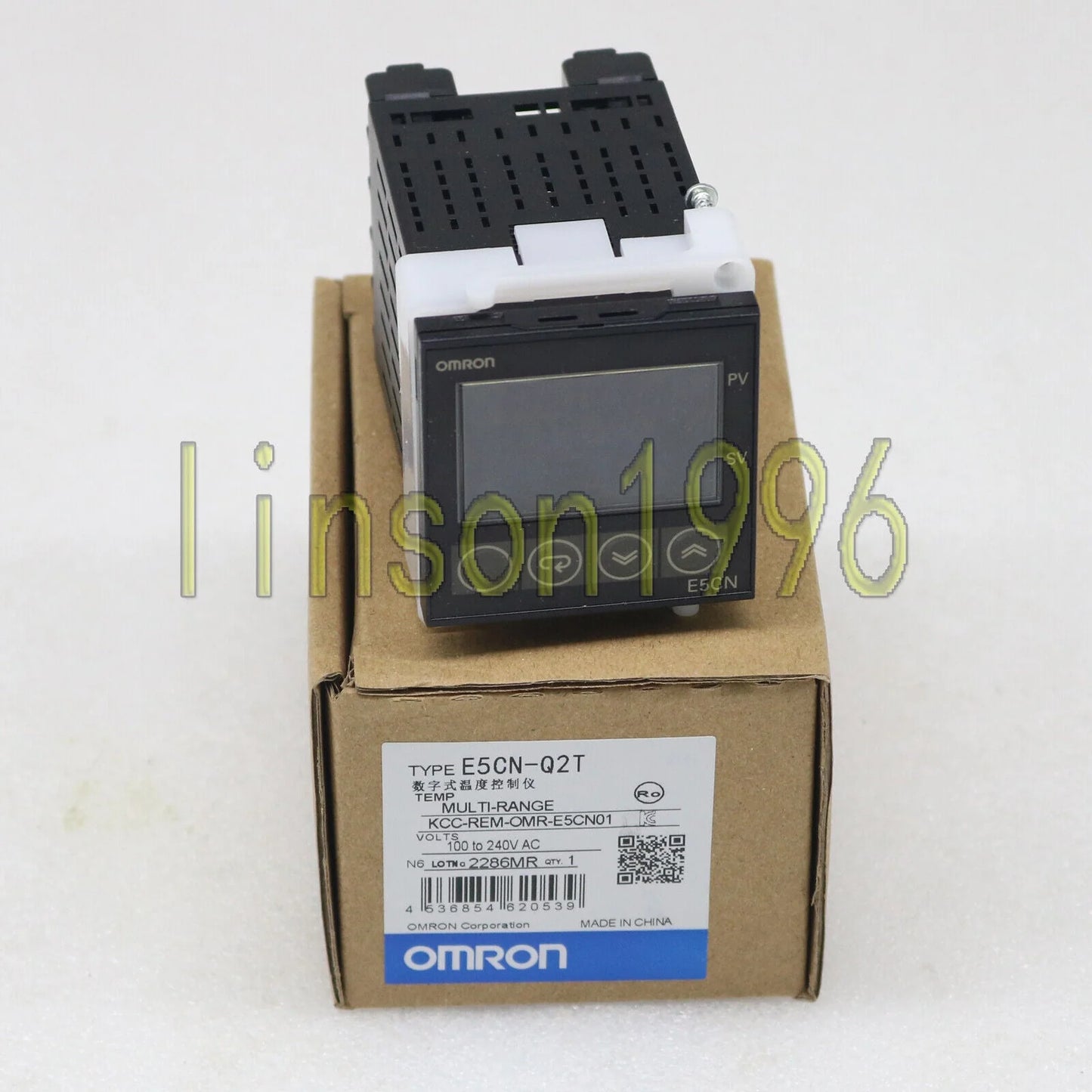 Omron E5CN-Q2T Temperature Controller 100-240VAC, 1 Year - OMRON [1]