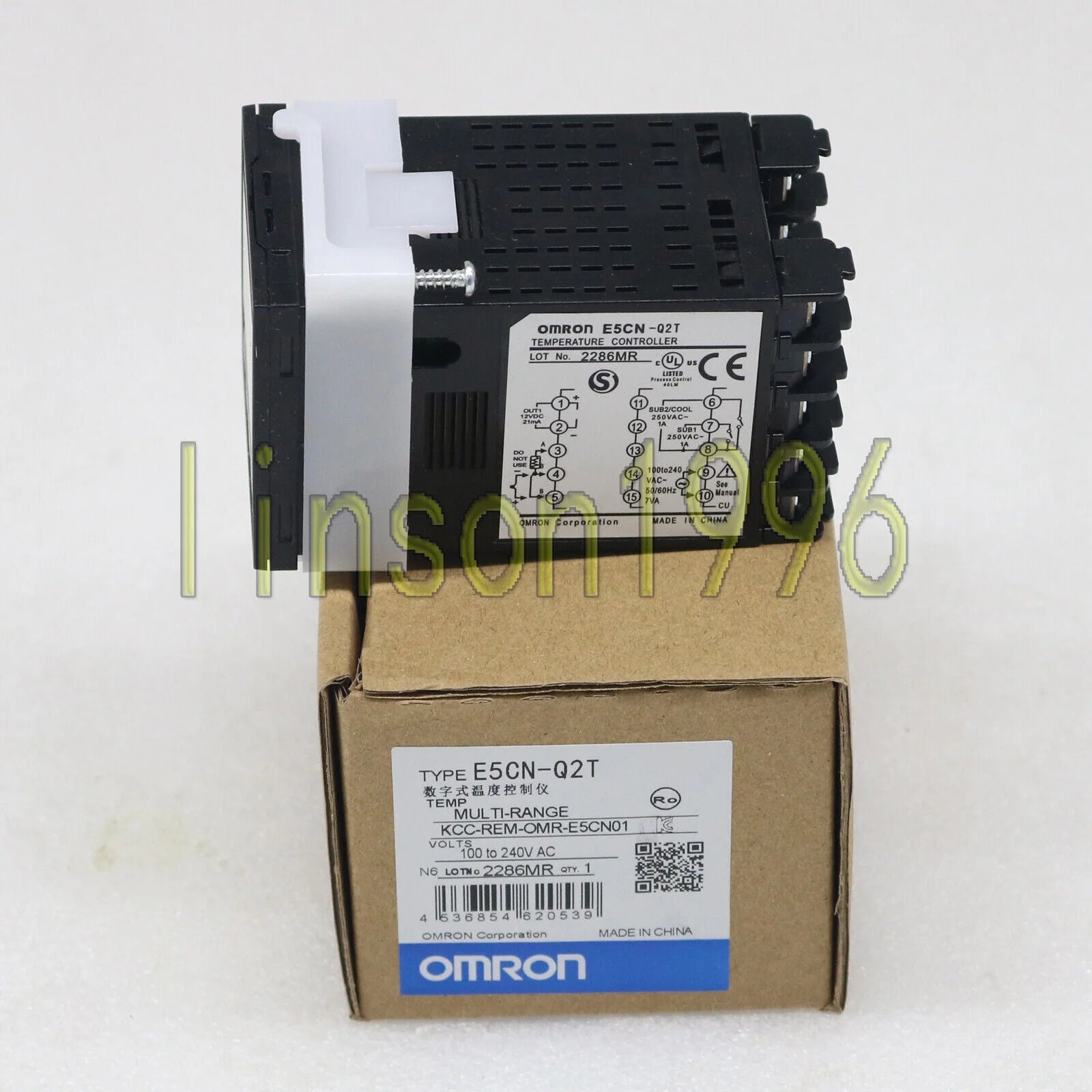 Omron E5CN-Q2T Temperature Controller 100-240VAC, 1 Year - OMRON [2]