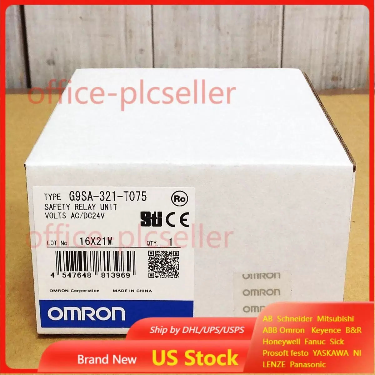 Omron G9SA-321-T075 Safety Relay Unit US Free TAX #I [1]
