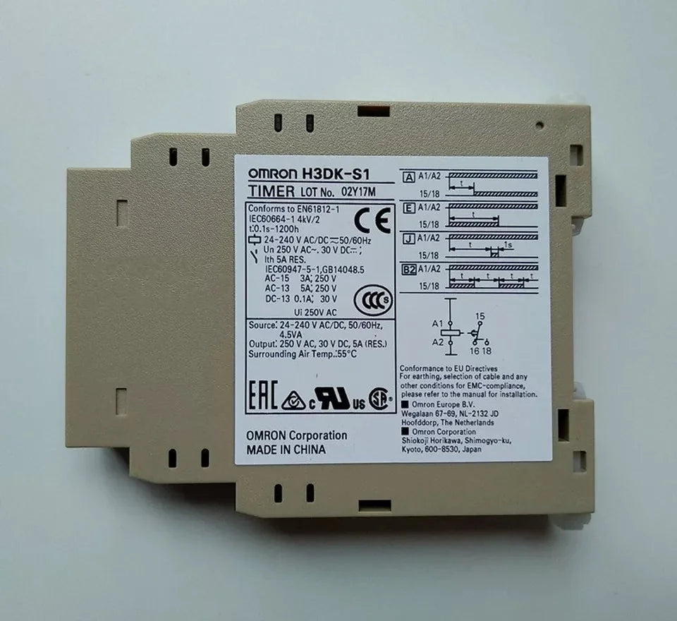 Omron H3DK-S1 Time Relay - OMRON [1]