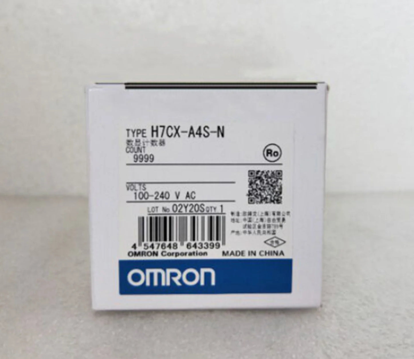 Omron H7CX-A4S Counter | High Precision Temperature Sensor | H7CX-A4S-N | Industrial Use | Temperature Measurement | Omron | H7CX-A4S Counter - OMRON [1]