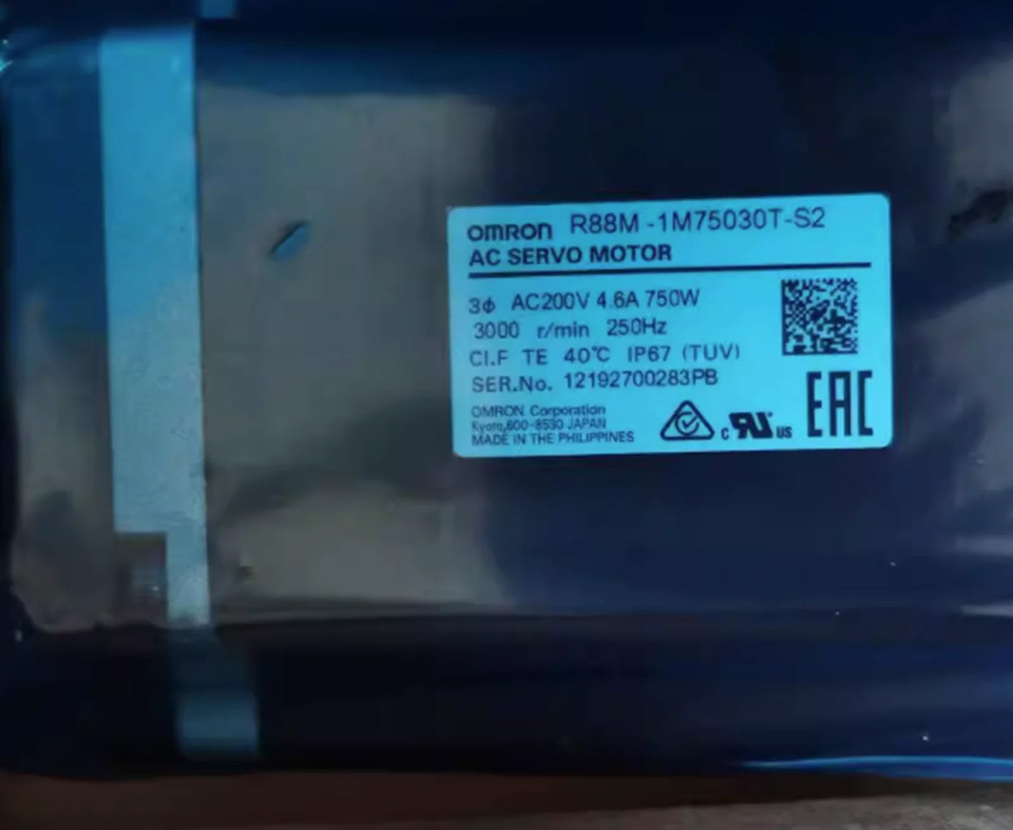 Omron R88M1M75030TS2 Servo Motor - OMRON [2]
