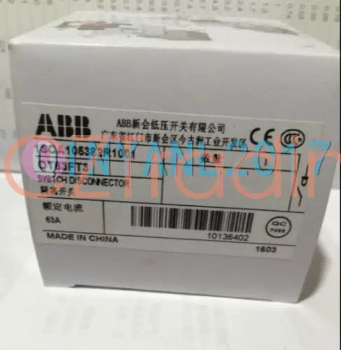 One ABB Switch Disconnect OT63FT3 1SCA105382R1001 [1]