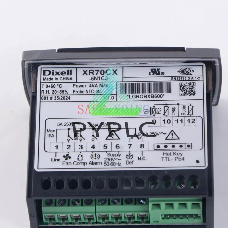 One Dixell XR70CX-5N1C3 temperature controller [9]