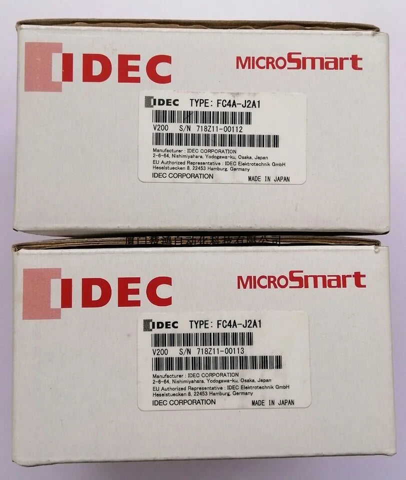 One IDEC FC4A-J2A1 Programmable Controller with 4 inputs and 4 outputs, supports I2C and SPI communication, designed for industrial automation applications - IDEAC [1]