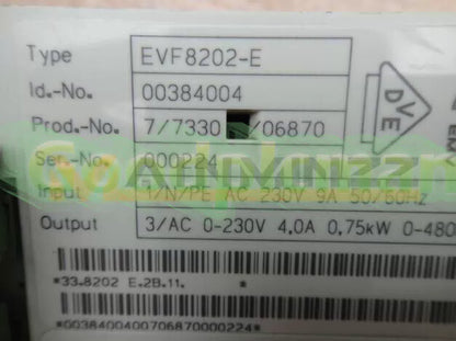 One Lenze EVF8202-E Frequency Inverter [1]