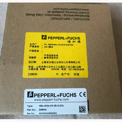 One Pepperl+Fuchs module VBA-4E3A-KE-ZEJQ E2L - PEPPERL+FUCHS [1]