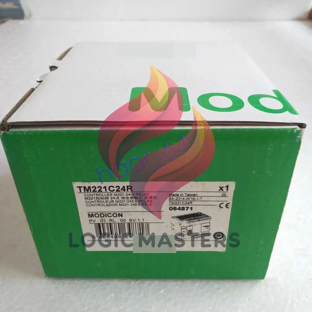 One TM221C24R PLC Module ping [1]