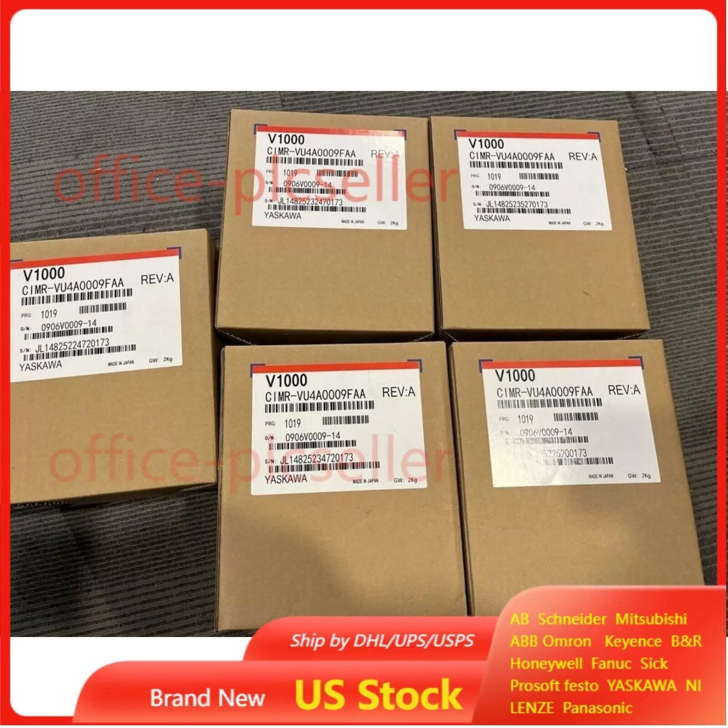 One Yaskawa Inverter CIMR-VU4A0009FAA Fast Shipping [1]