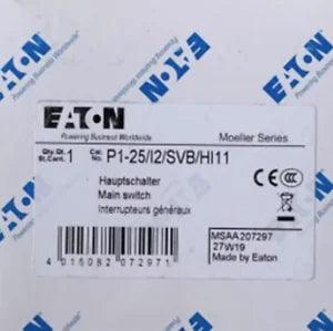 P1-25/I2/SVB/HI11 Main Switch Original Packaging - EATON [2]