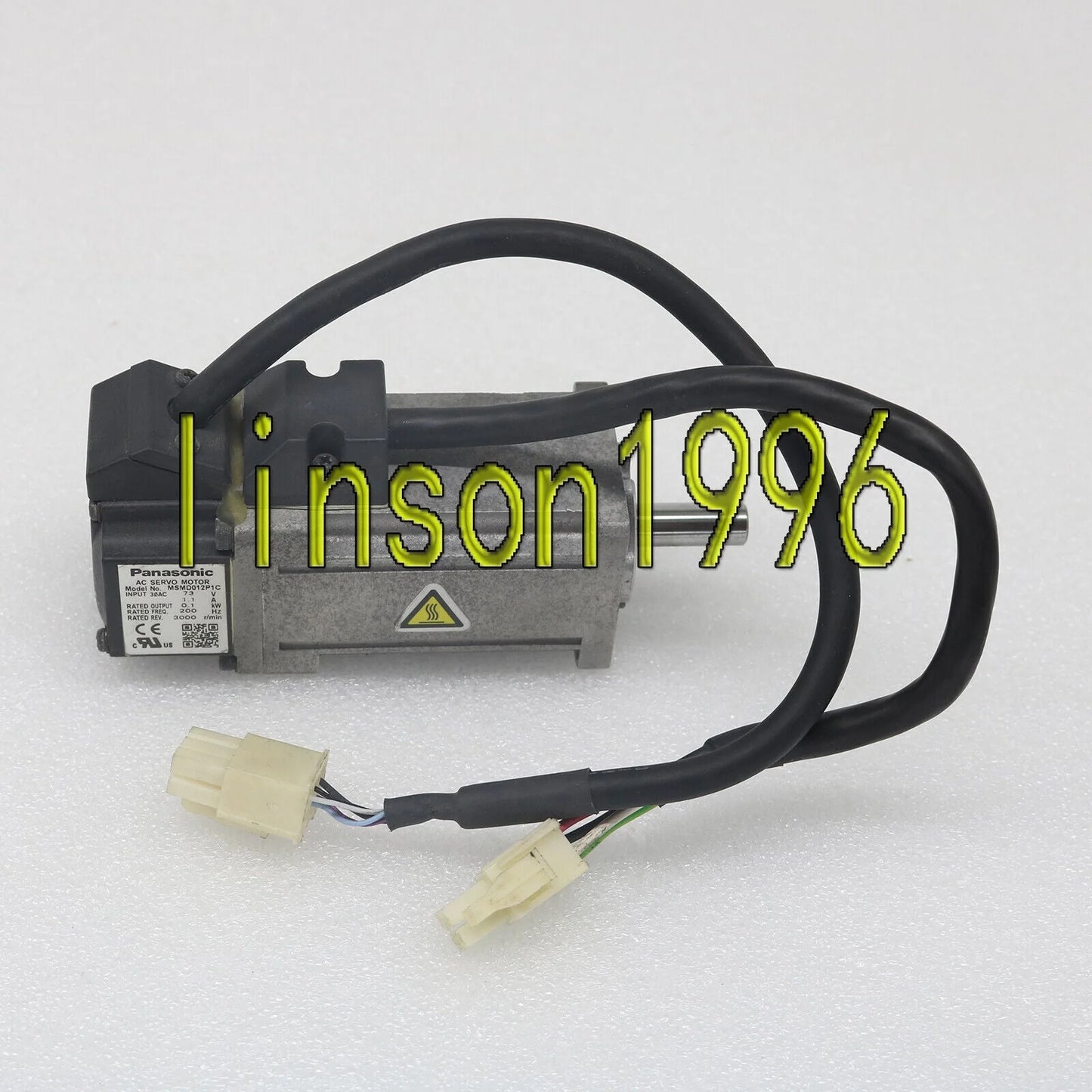 Panasonic AC Servo Motor MSMD012P1C Tested Good - PANASONIC [5]