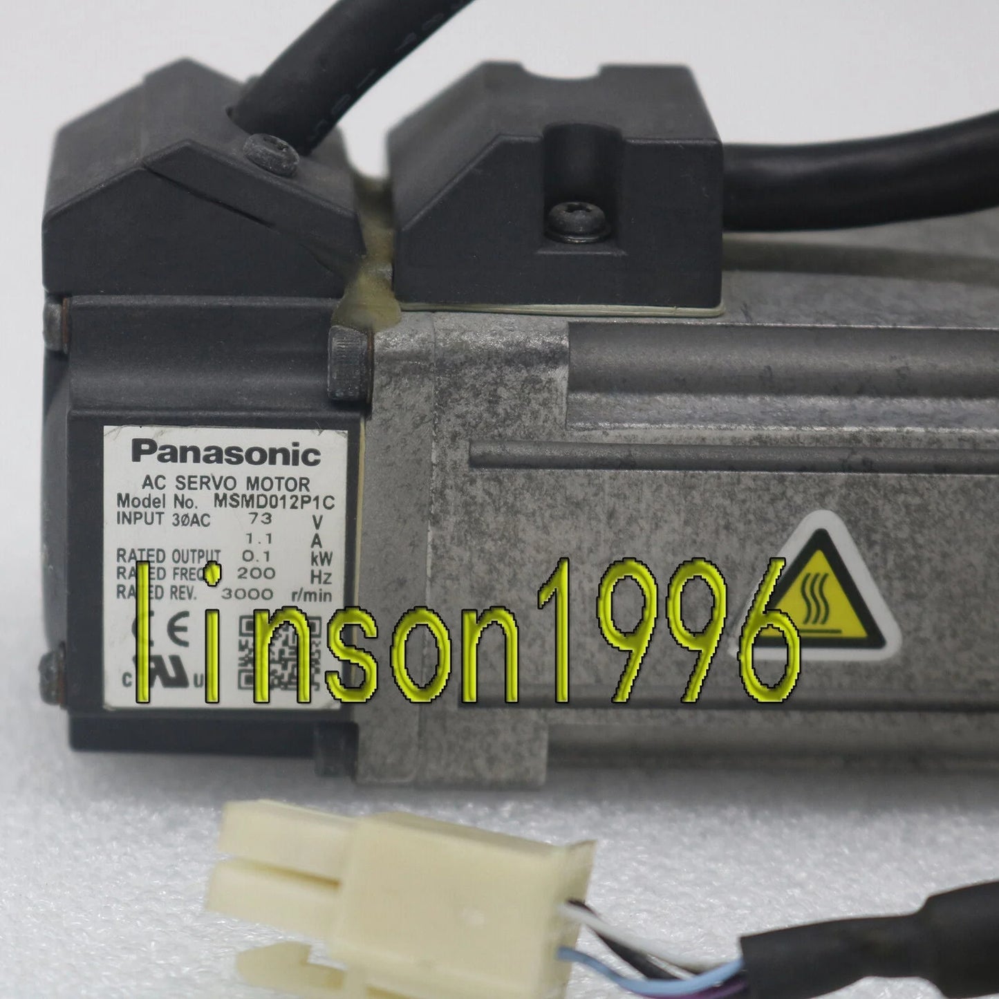 Panasonic AC Servo Motor MSMD012P1C Tested Good - PANASONIC [6]