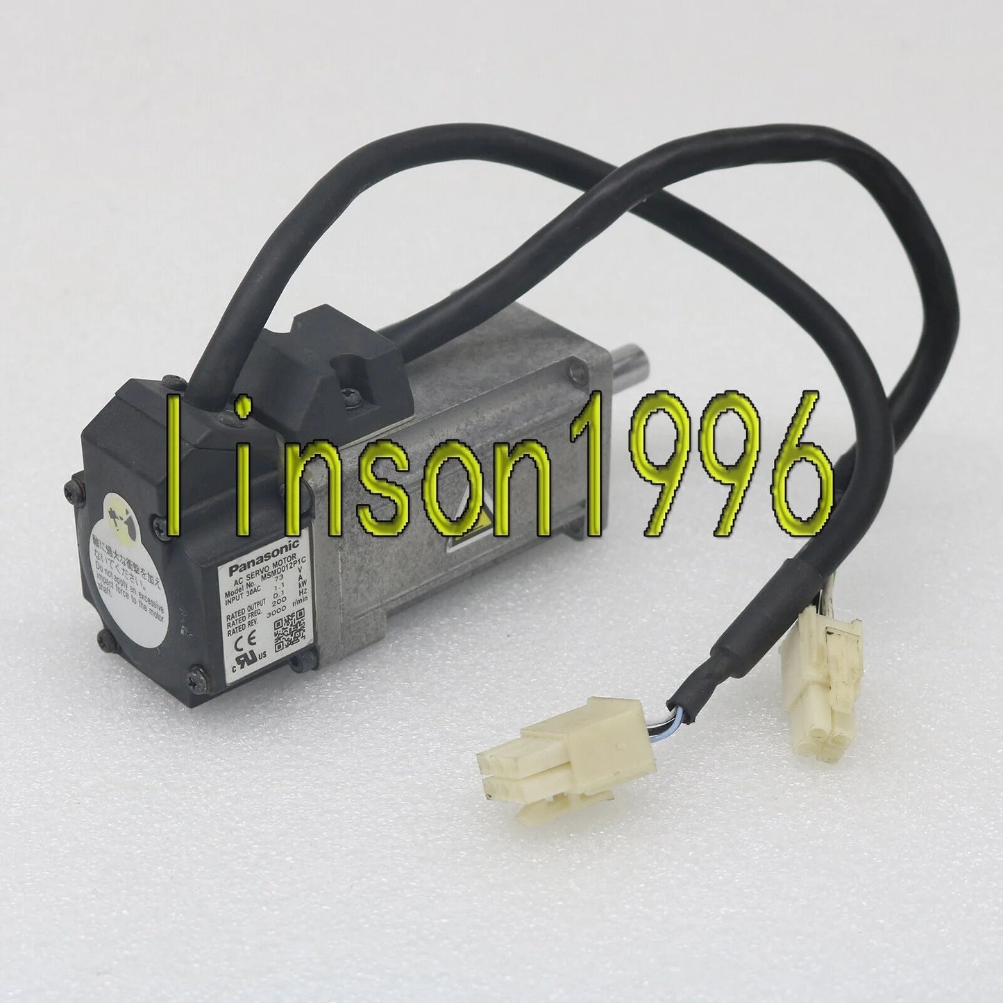 Panasonic AC Servo Motor MSMD012P1C Tested Good - PANASONIC [7]