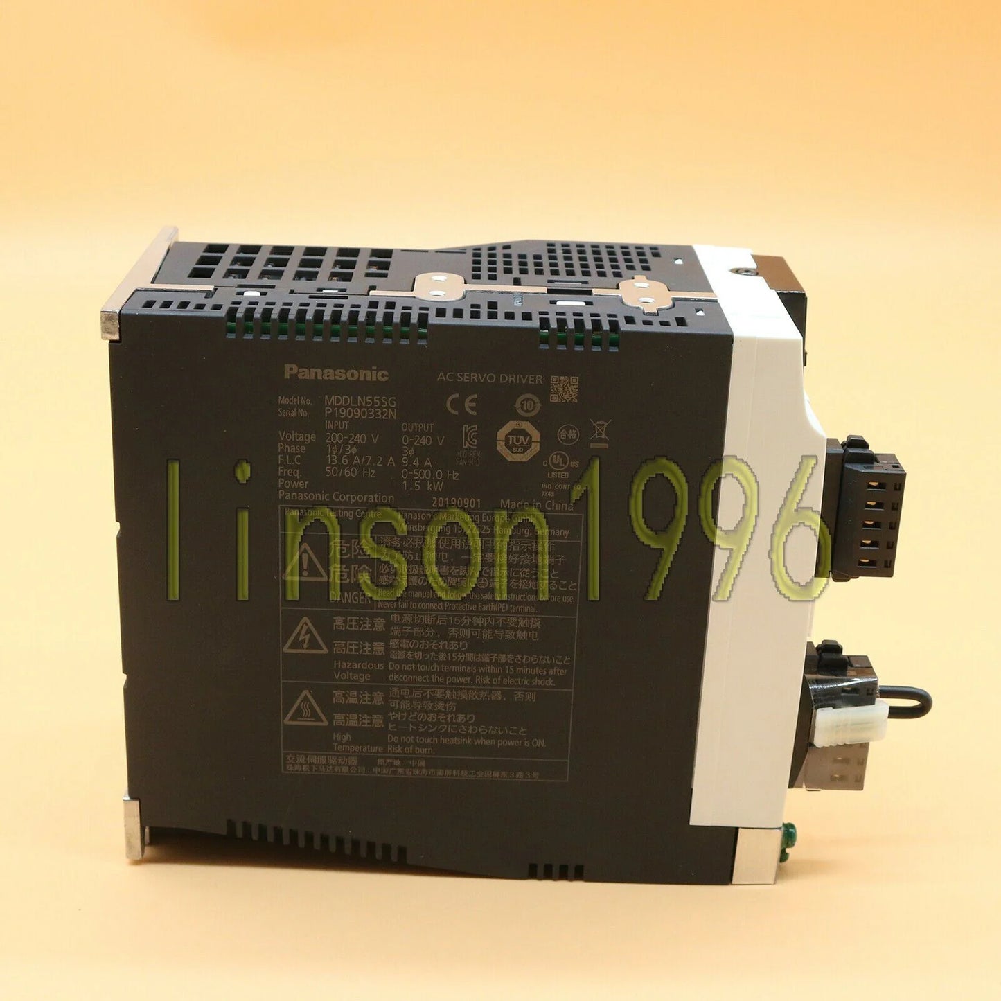 Panasonic Servo Driver MDDLN55SG - PANASONIC [3]