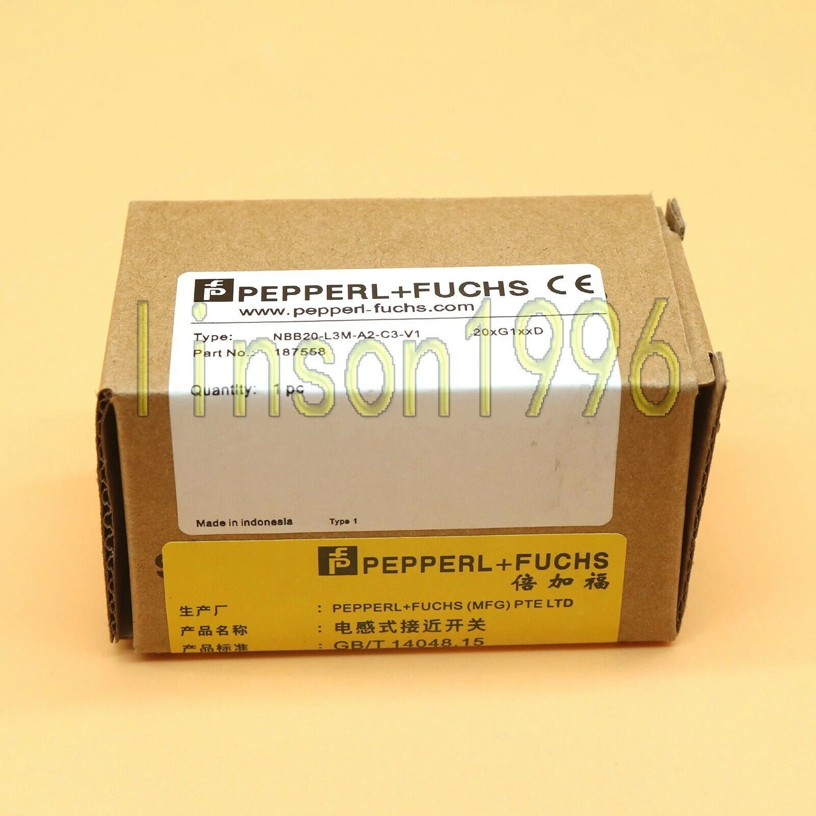 Pepperl+Fuchs Inductive Sensor NBB20-L3M-A2-C3-V1 | New In Box - PEPPERL+FUCHS [7]