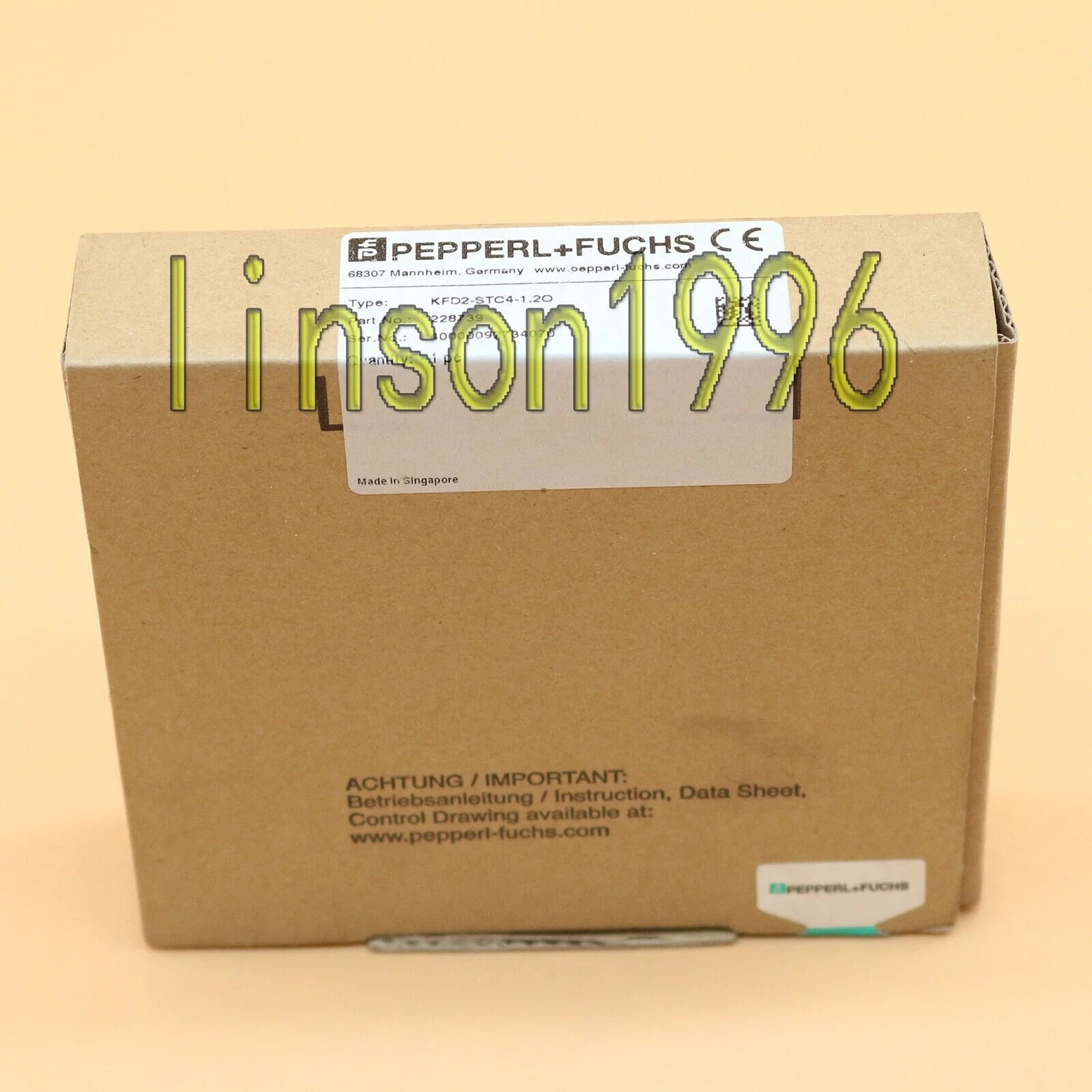 Pepperl+Fuchs KFD2-STC4-1.2O Safety Barrier - PEPPERL+FUCHS [1]