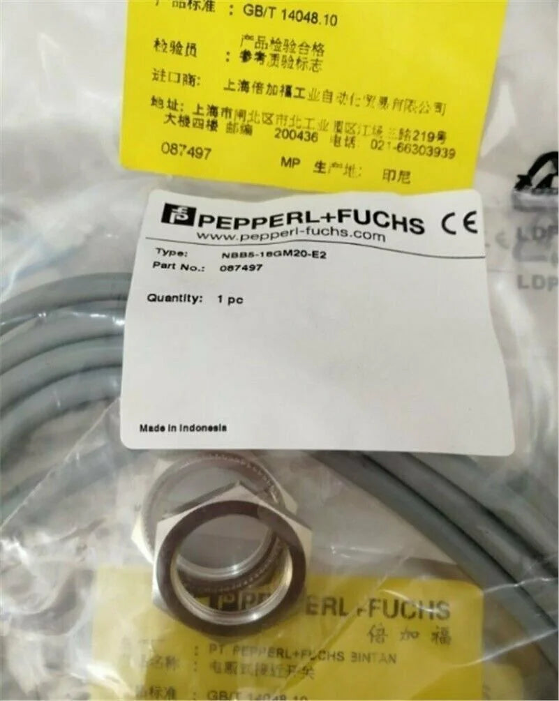 Pepperl+Fuchs NBB5-18GM20-E2 Inductor Sensor - PEPPERL+FUCHS [1]