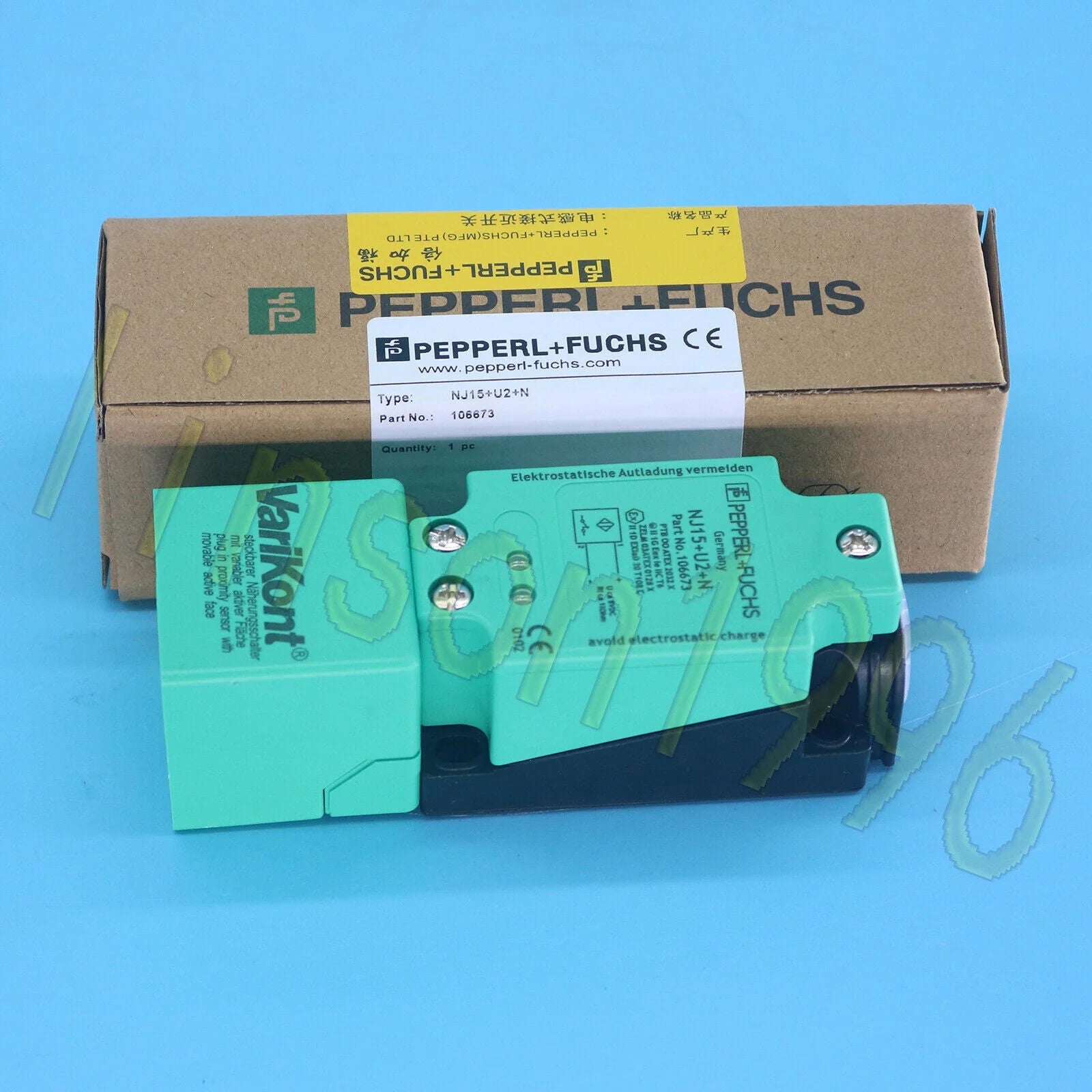 Pepperl+Fuchs NJ15+U2+N 106673 Inductive Proximity Sensor - PEPPERL+FUCHS [2]