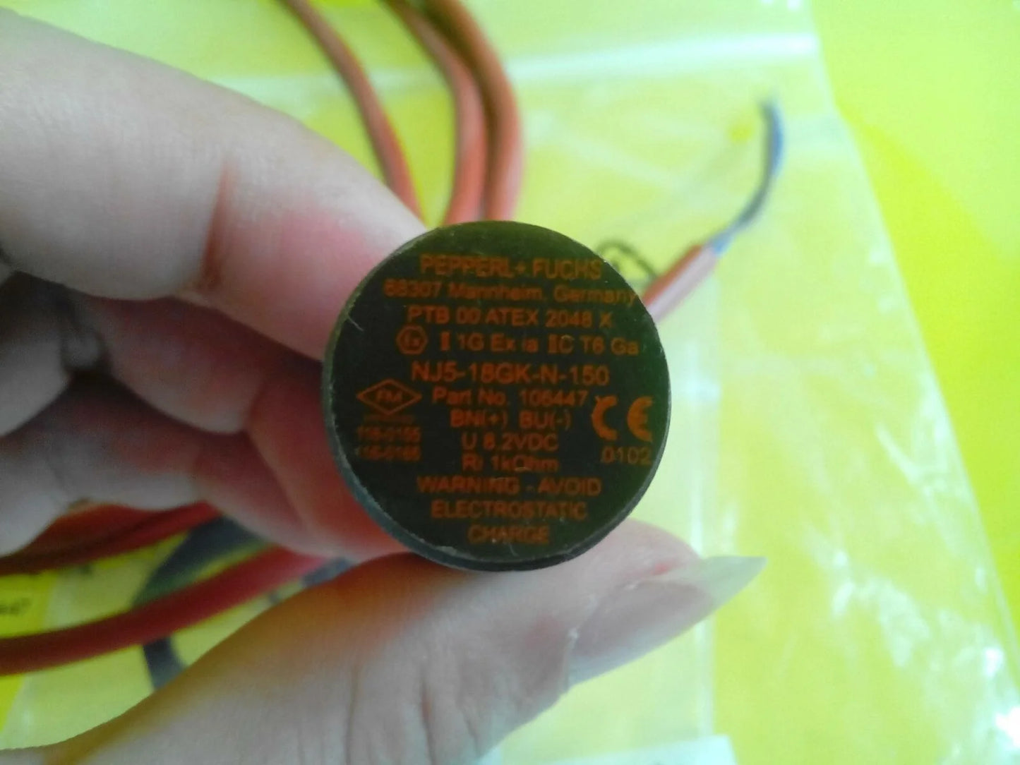 Pepperl+Fuchs NJ5-18GK-N-150 Proximity Switch Sensor - PEPPERL+FUCHS [2]