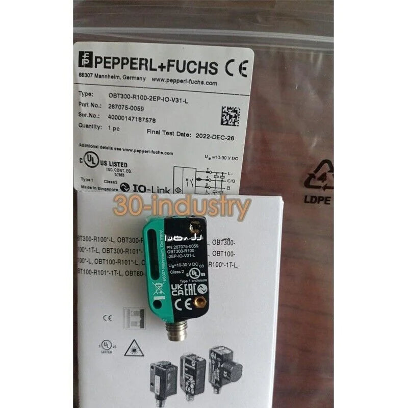 Pepperl+Fuchs OBT300-R100-2EP-IO-V31-L Sensor - New 1PC Model - Pepperl+Fuchs [3]