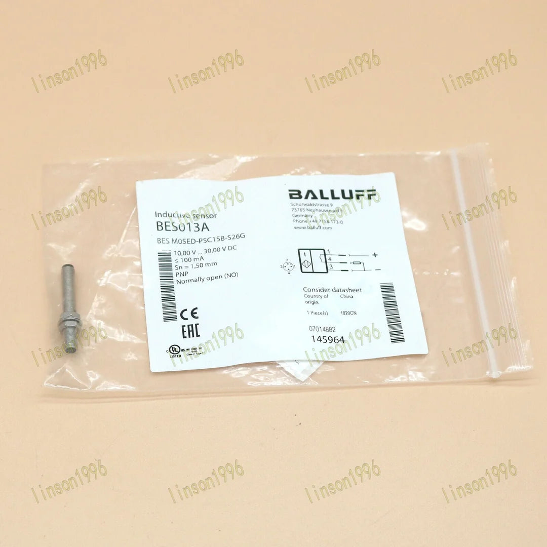 Proximity Sensor BALLUFF M05ED-PSC15B-S26G - BALLUFF [2]