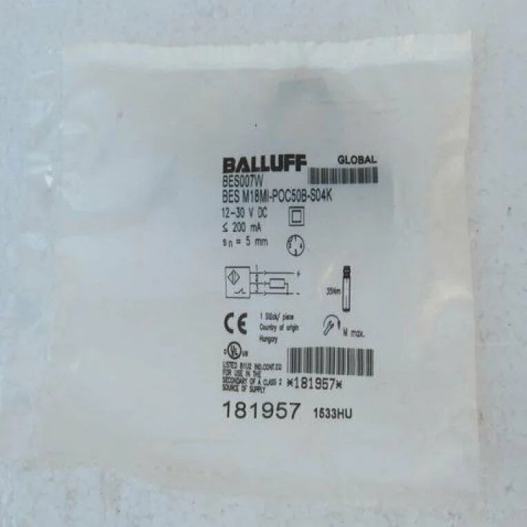 Proximity Switch BES M18MI-POC50B-S04K - BALLUFF [1]