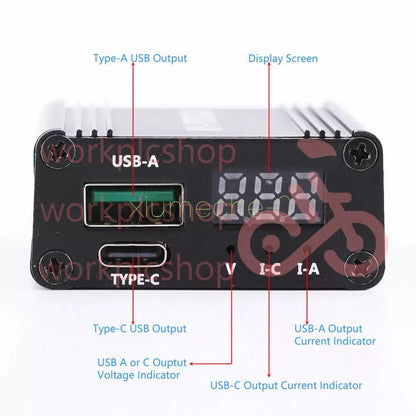 QC4.0 QC3.0 Type-C 100W Step Down Mobile Phone Quick Charger Module [2]