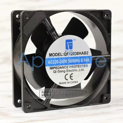 QF12038HAB2 high temperature axial fan 12CM 220V 0.14A oven chassis cooling fan [1]