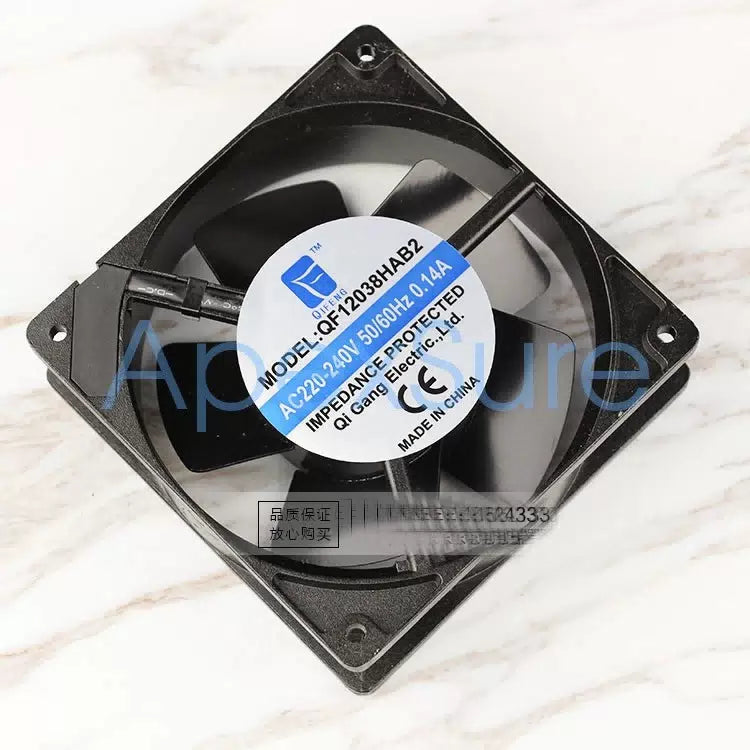 QF12038HAB2 high temperature axial fan 12CM 220V 0.14A oven chassis cooling fan [3]