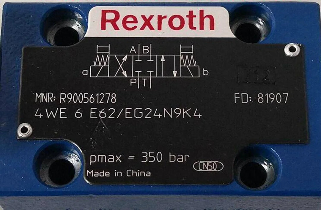 Rexroth 4WE6E6X/EG24N9K4 hydraulic valve, industrial hydraulic control valve, reliable hydraulic system component, Rexroth precision hydraulic valve, high-quality hydraulic valve for industrial applications - REXROTH [1]