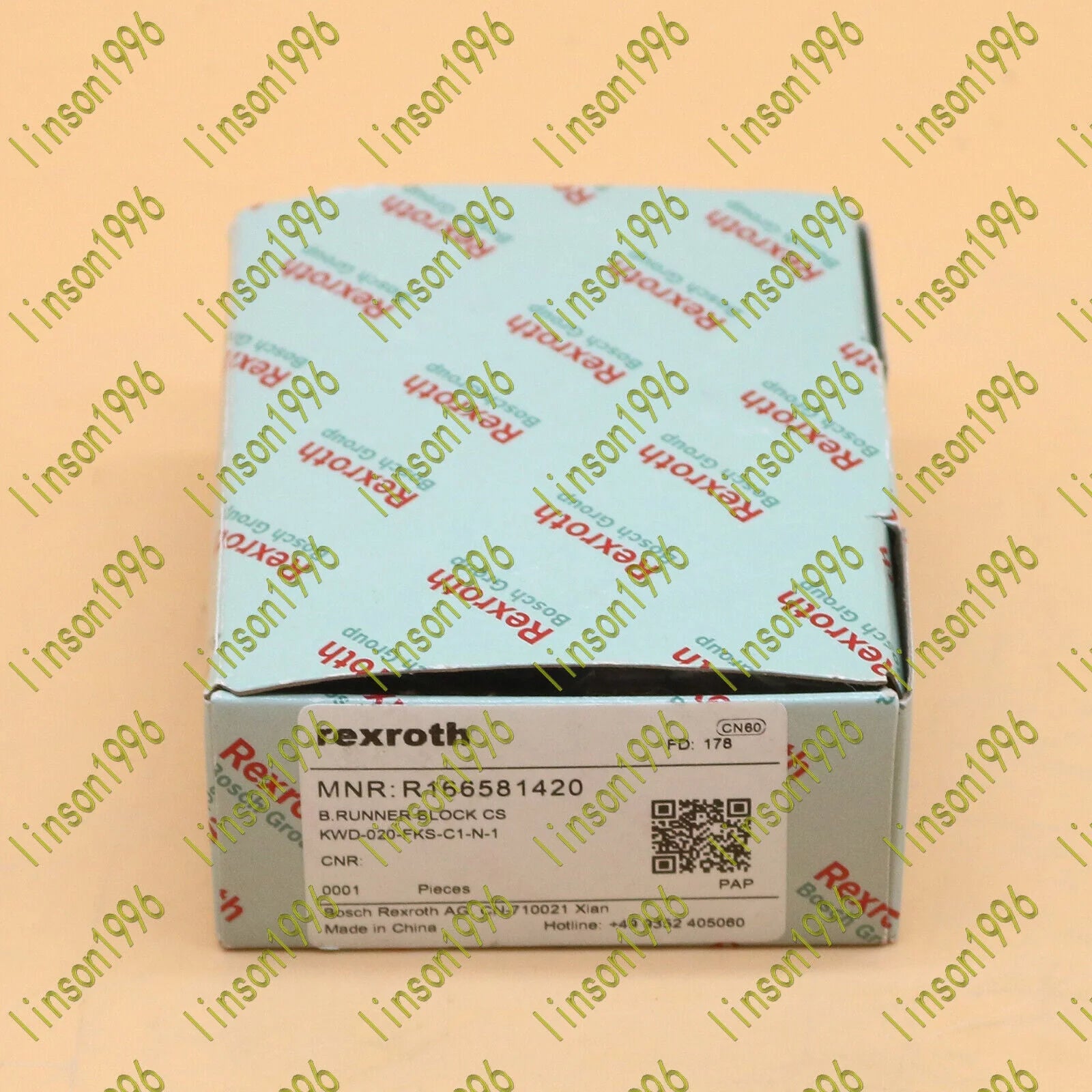Rexroth R166581420 Runner Block Ball Bearing Fast - REXROTH [4]