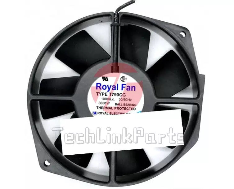 Royal fan TYPE T790CG 100V 36 31W metal high temperature resistant cooling fan [1]