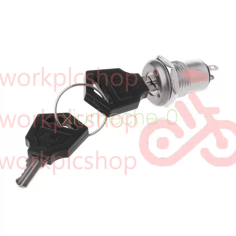 S1203 Security Power Locks Phone Lock Electronic Key Switch key Lock+Free Keys F [2]