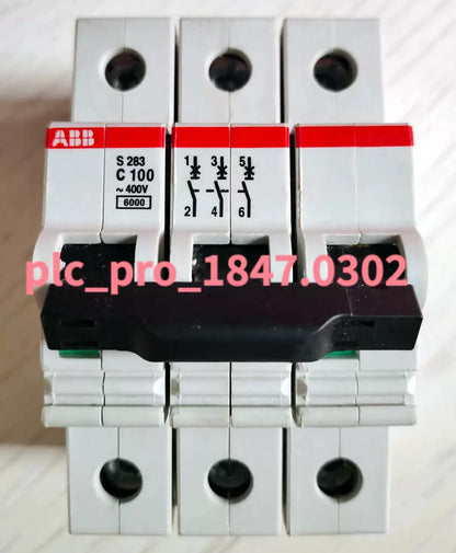 S283-C100 1PCS ABB S283-C100 Miniature Circuit Breaker 400V #k [1]