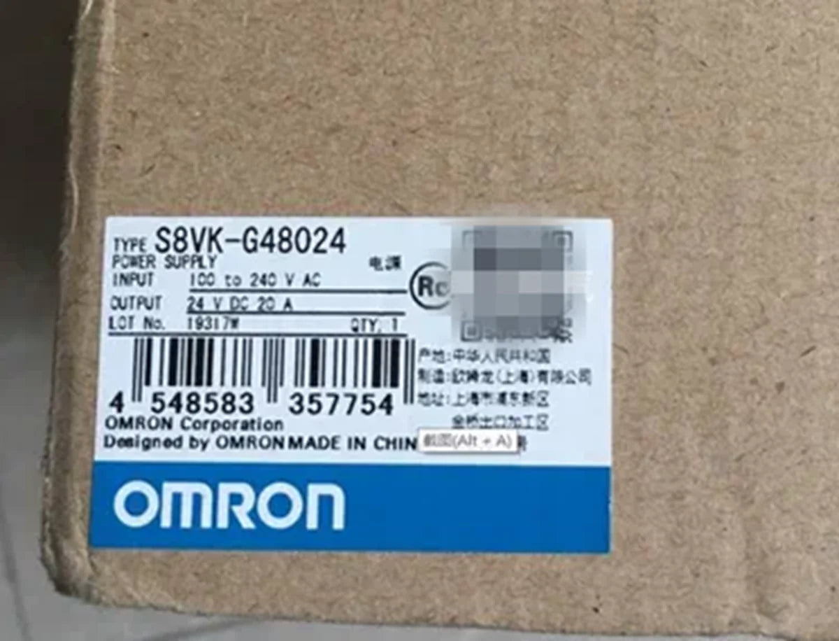 S8VKG48024 Switching Power Supply - OMRON [1]