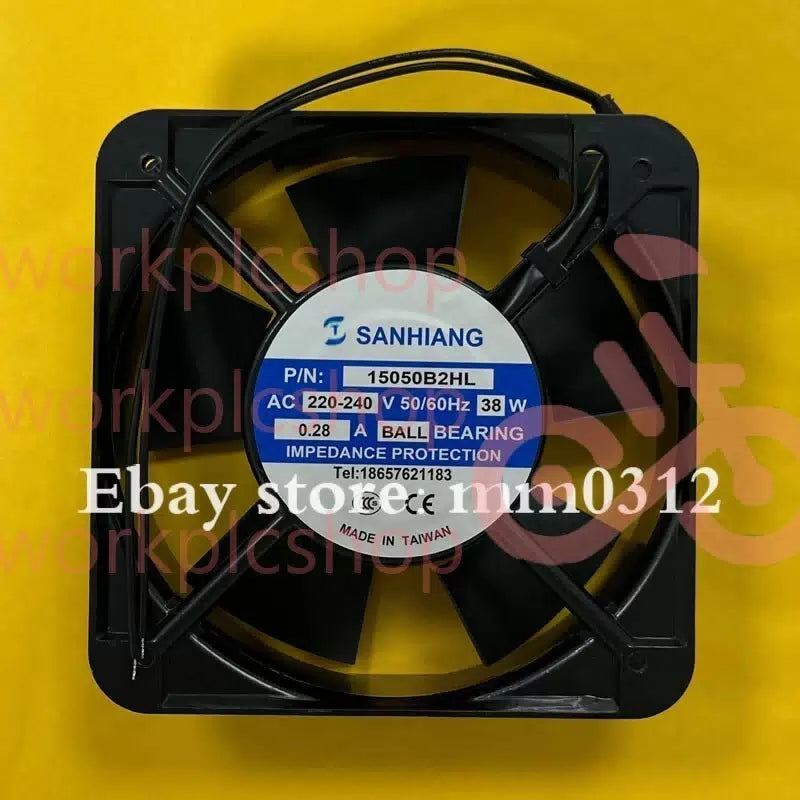 SANHIANG 15050B2HL AC220V-240V 38W 0.28A Axial Ball Cooling Fan [1]