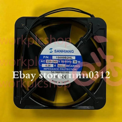 SANHIANG 15050B2HL AC220V-240V 38W 0.28A Axial Ball Cooling Fan [1]