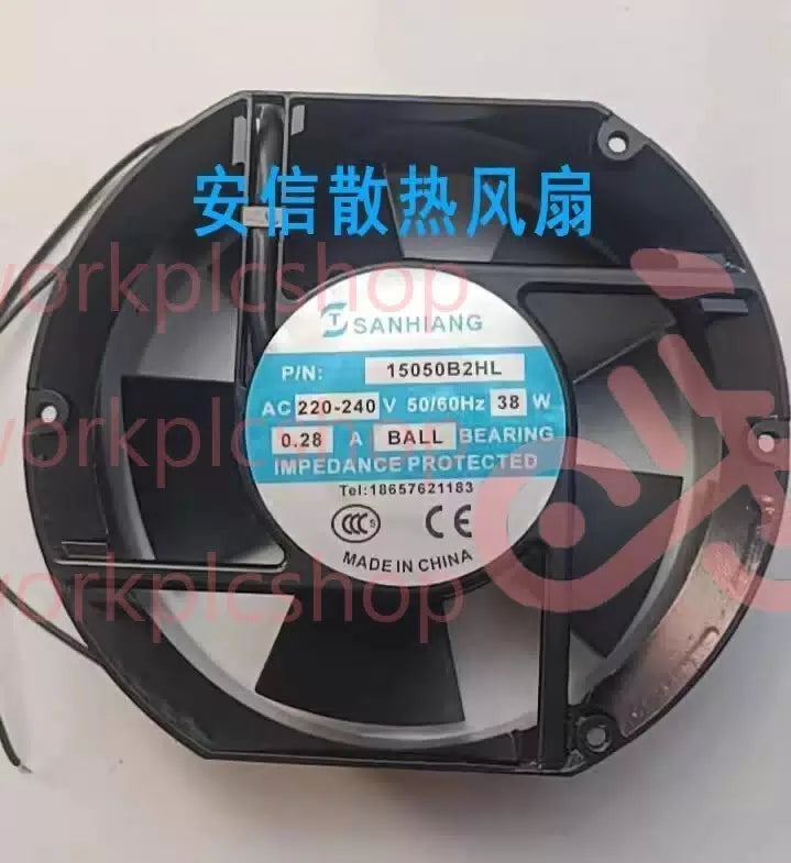 SANHIANG 15050B2HL AC220V-240V 38W 0.28A Axial Cooling Fan [1]