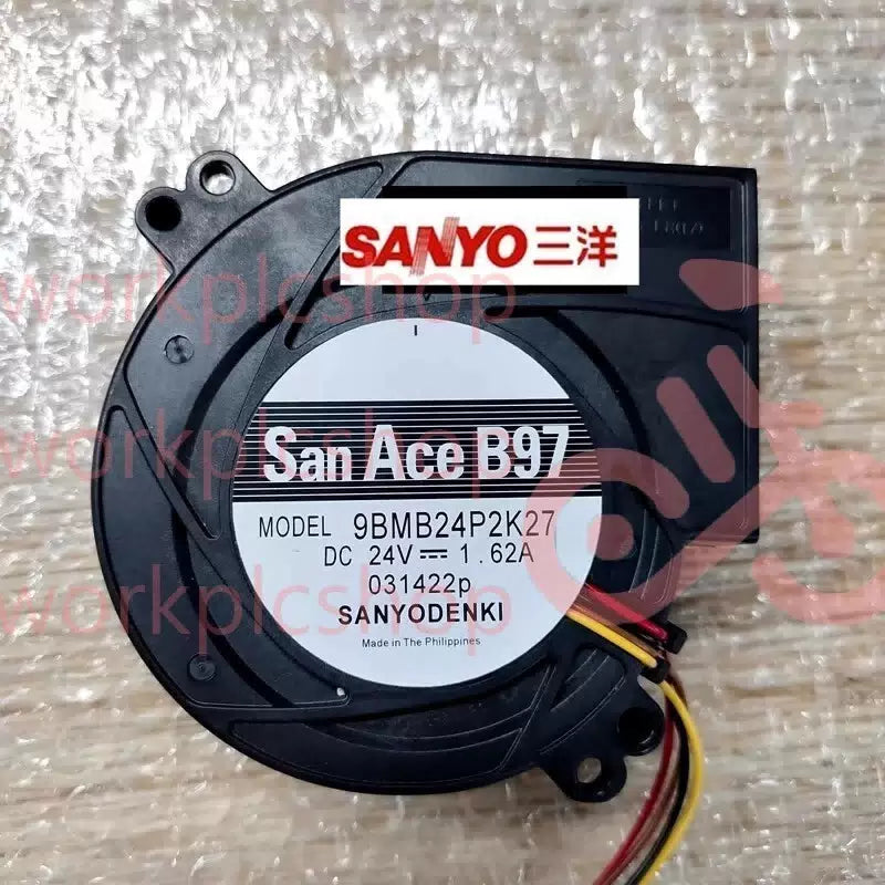 SANYO 9BMB24P2K27 9733 DC24V 1.62A 4-Wire Turbo Cooling Fan [1]