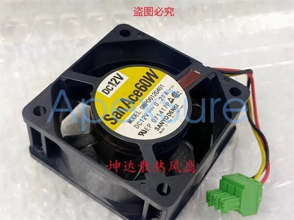 SANYO 9WP0612G401 6025 DC12V 0.21A 6CM 3-Pin Waterproof Cooling Fan [2]