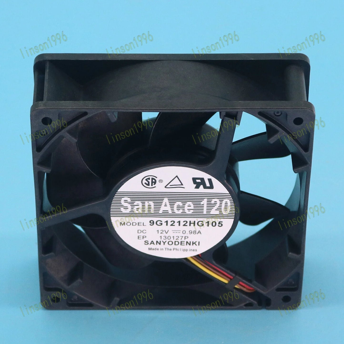 SANYO San Ace 120 12CM Cooling Fan 9G1212HG105 12V 0.98A 4pin Fast Ship - SANYO [4]
